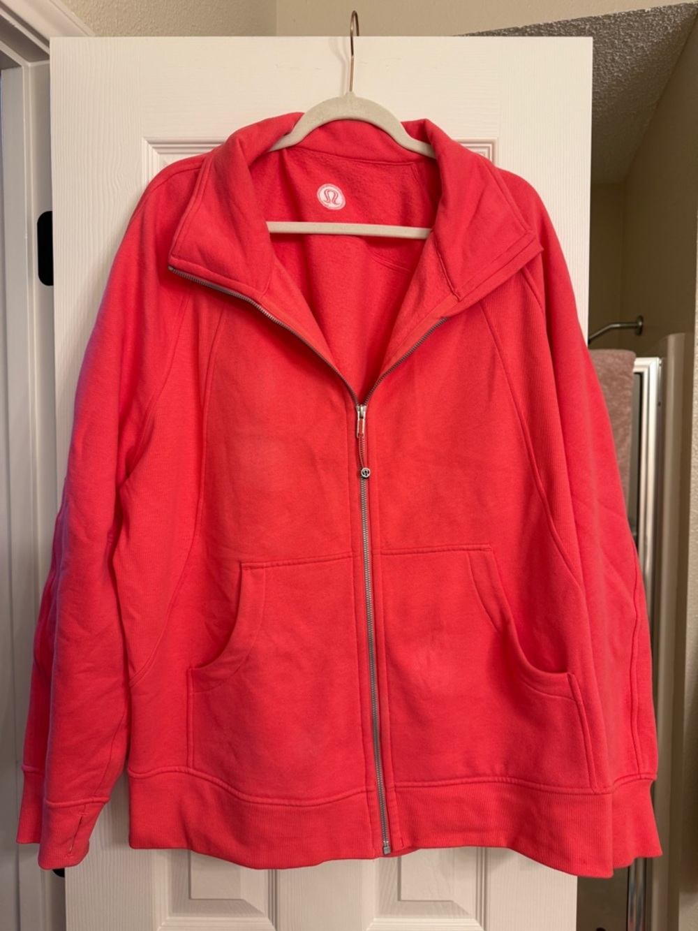 lululemon athletic Long Scuba Zip-Up Jacket